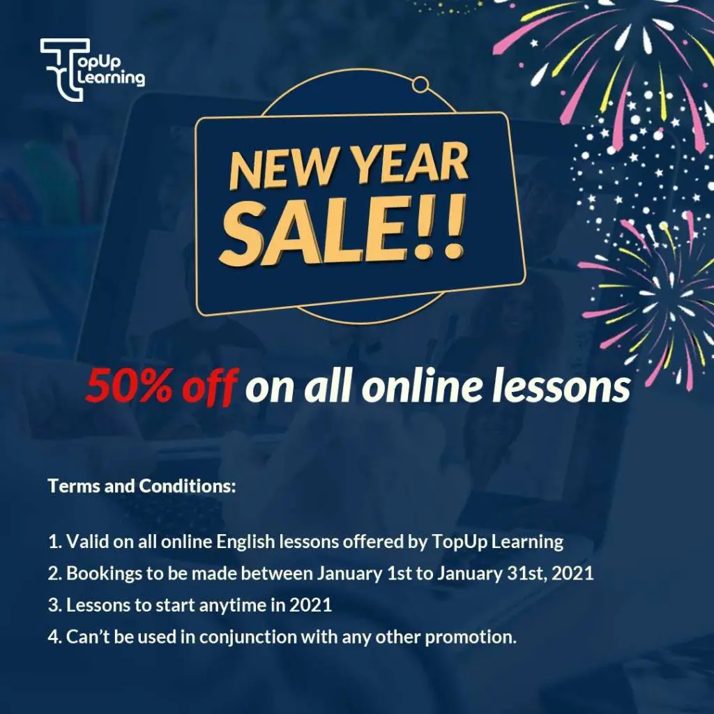 new year topup learning sale