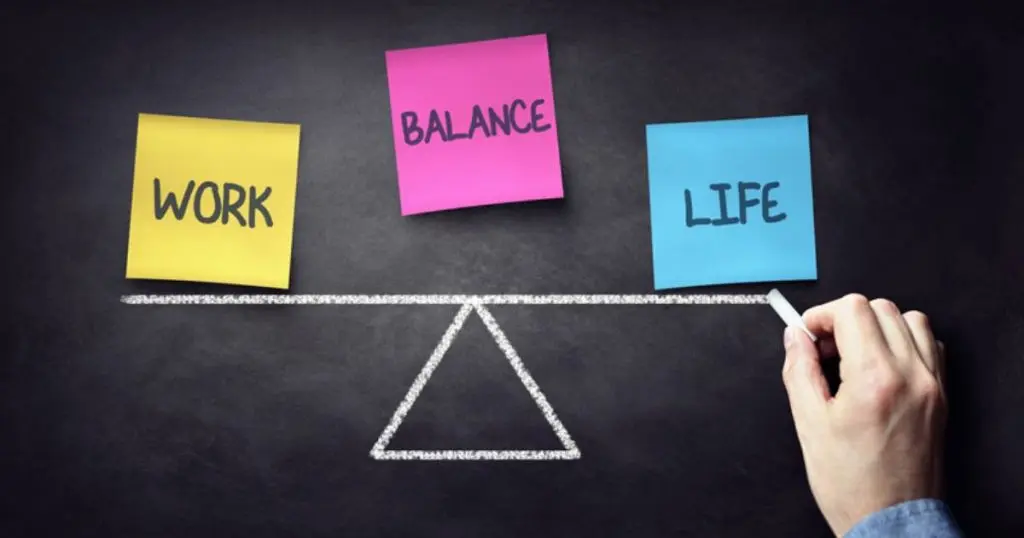 Balanced work life feat