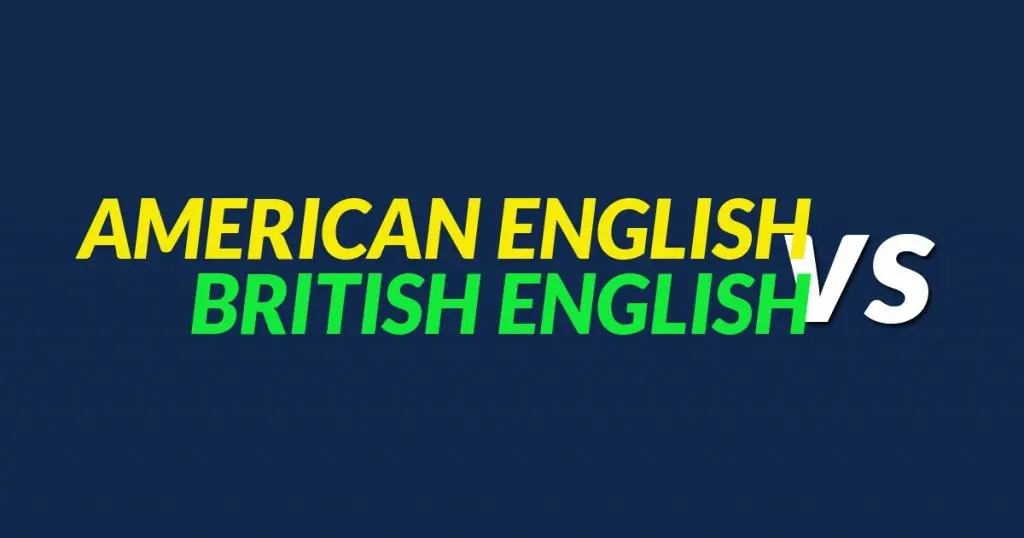 american english vs british english one minute english video