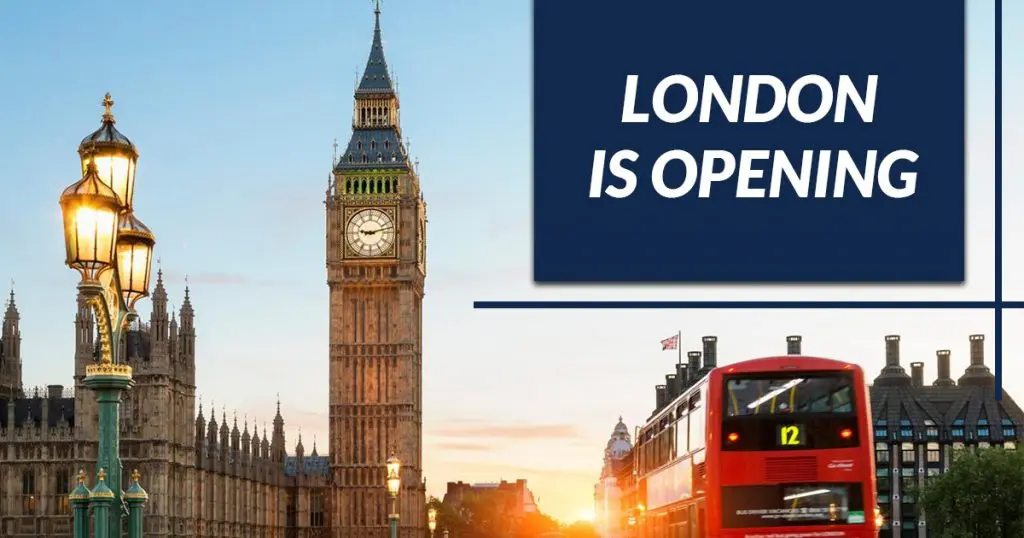 London is opening